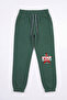 Girl's 4-Piece Double Pocket Printed Jogger Sweatpants - 5