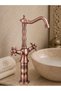Koç Tombul Se Swan Bowl Faucet Copper High Type Washbasin Faucet Retro Ottoman Faucet