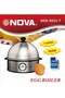 Automatic Egg Boiler 7 Egg Capacity 360W Stainless Steel Cooker with Low Water Protection, Fast Cooking, Compact Size, Easy to Clean, Ideal Breakfast Maker for Every Family - 2