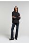 Flare Fit Women's over Dyed Denim Jean Pants - 3