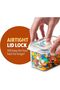 24 Pack Airtight Food Storage Container Set - BPA Free Clear Plastic Kitchen and Pantry Orga - 4