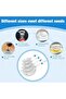 Plastic Mesh Strainers,4 Pcs Nylon Fine Mesh for Kitchen with Handle Double Ear Nylon Mesh Colander - 6