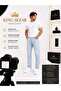 Men's Pipe Leg Jeans Men's Denim Pants Men's Jeans - 2