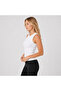 Women's Camisole Set of 2 Ribbed Halter Neck Flexible Casual Basic Blouse - 3