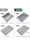 Kitchen Drawer Organizer, Expandable Silverware Organizer Storage Tray, Kitchen Drawer Holding Flatw - 3
