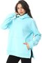 سترة رياضية نسائية 38W25W30309_Aqua - 2