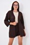 Women's Front Patterned Cardigan - 2