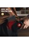 Men's Wallet Genuine Leather RFID Blocking Bi-fold Wallets with Double ID Window Everyday Car - 5