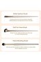 Makeup Brushes, 15 Pcs Professional Makeup Brush Set, for Women Eye and Face Foundation Brush Set, E - 4