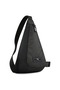 Backpack Deck Sling Bag, Black, Unisex - 2