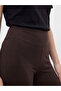 Xside Brown Soft Touch Spanish Leg Women's Leggings - 3