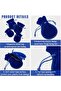 Velvet Drawstring Pouches, 20 Pack Microfibre Gift Bags, 2 Sizes (7.5cm-9cm and 9.5cm-12cm), Jewelle - 6