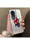 Vivo V50 Compatible Silicone Edge Hard Back Case Couple Phone Case Spider Man Patterned - 3