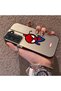 Samsung Galaxy S22 Compatible Silicone Edge Hard Back Case Couple Phone Case Spider Man Patterned - 2
