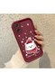 Samsung Galaxy A07 4g Compatible Winter-Themed Snow Bear Snowflake Patterned Silicone Case