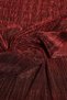 Pleated Moonlight Burgundy Color Knitted Evening Dress Fabric