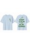 Unisex Oversize Tennis Printed T-Shirt 100% Cotton Tennis Themed Comfortable Fit Short Sleeve T-Shirt