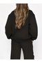 Unisex Men's Women's Pink New York Brooklyn Printed 3 Thread Crew Neck Baggy Tracksuit Set - 2