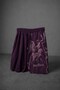 Men's Plum Ethereal Embroidered Above-Knee Shorts
