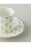 New Bone China 4 Piece Coffee Cup Set for 2 People 80 ml Colorful - 4