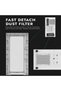 DK352 PLUS ATX/MATX/ITX, Gaming PC Case, 4 ARGB Fans, Up to 360mm Radiator, Up to 330mm GPU, White - 7