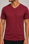 Unisex V-Neck Oversize T-Shirt Women's Men's Relaxed Fit Short Sleeve 100% Cotton V-Neck T-Shirt - 2