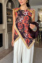 Gold Tasseled Blouse - 8618 - 2