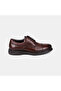 Men's Brown Desacomfort Classic Leather Shoes with Stitching Detail - 2