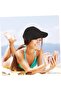 One-piece lightweight sports cap moisture-wicking adjustable running/golf. - 3