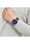 Men's Stainless Steel Watch, Dark Blue Dial | Trn-Ss43db - 2