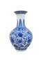 Marketplace Blue White Ceramic Vases For Home Decor 50 Cm - Bedroom Decor Vase - Living Room Decorations For Shelves