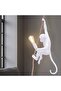 Hanging Monkey LED Pendant Light – Creative Rope Swing Decorative Lamp - 4