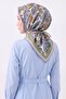Velora Scarf Aura Floral Purple - 2