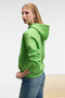 Melurea women's embroidered Hooded comfort fit pistachio green sweatshirt - 5