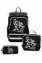 3-Piece School Bag Set with Lunch Box and Pen Holder Plçan24214