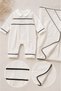 7-Piece Premium Swaddle Set for Newborn Boys Hospital Release/100% Cotton Premium Baby Boy Zibin Set/Gift Baby Boy Set - 8