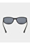 Black Rectangle Sunglasses - 5