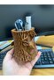 Decorative Pen Holder with Deer & Fish Figures – 11 cm - 4