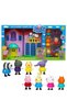 Peppa Kids Toy Family House Set – 8 Family Members Pretend Play Figures | Best Family House Toy for Kids | Dollhouse Family Set for Boys & Girls | Educational Pretend-Play Character Set | Imaginative