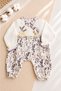 Baby Girl Premium Boxed 10-Piece Hospital Discharge Set Newborn Cotton Muslin Fabric 0-3 Months - 7
