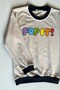 Set of 3 Children's Printed 2-Thread Combed Cotton Sweatshirts - 4