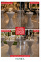 Dertsiz Tied Bistro Tablecloth - Wedding Event Organization Hotel Restaurant Cocktail Table Cover - 6