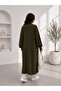 Women's Shawl Collar Oversized Knitwear and Bearded Furry Cardigan - 4