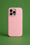 iPhone 16 Pro Compatible Rimova Striped Premium Phone Case