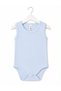 H&C 3-Pack 100% Cotton Patterned Jacquard Sleeveless Baby Bodysuit - 7