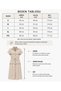 Women's Linen Viscose Shirt Dress - Gathered at the Waist - with Pockets - Midi Length Summer Dress - 5