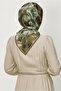 Patterned Natural Scarf 8651 - 2