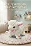 Lamb Plush 35 Cm; Cute and Comfortable Sleeping Pillow and Hugging Companion Decorative Toy