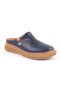 Women's Slippers Daily Genuine Leather Closed Toe Anatomical Thick Sole Sabo 26Y-6140