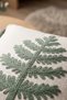 Buldan Handmade Tree Motif Embossed Punch Embroidered Tasseled Cotton Decorative Throw Pillow Cover 42X42 cm - 6